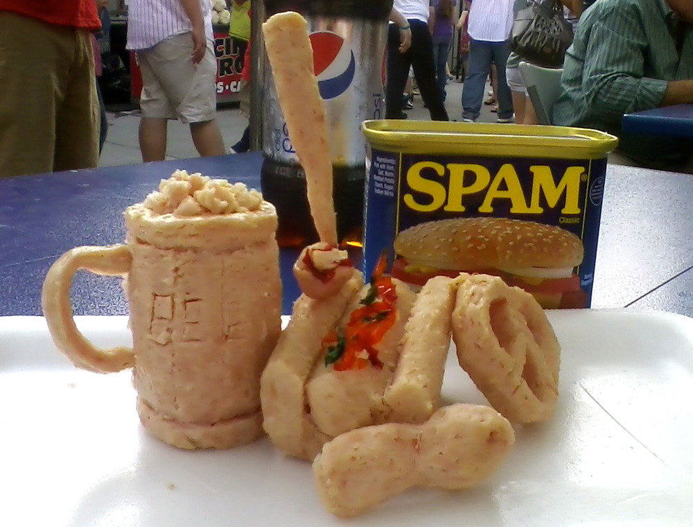 Spam Carving Contest Hosts Baseball Game