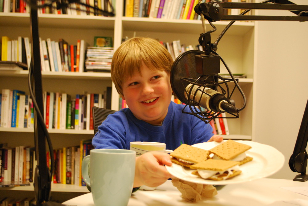 Eight-Year-Old Invades Sporkful Studios