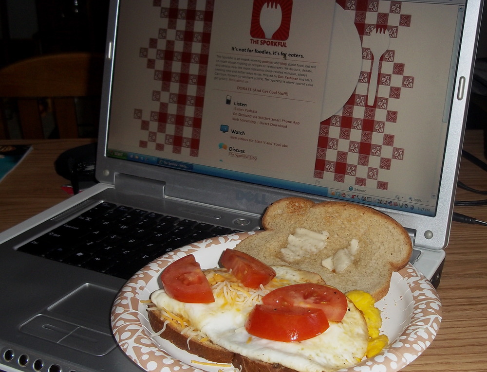 The View From Your Laptop: Fried Egg And Cheese