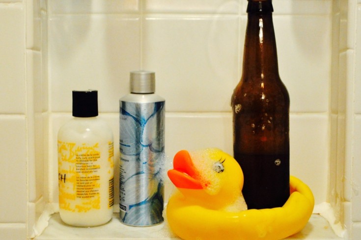 Ring In The New Year With A Beer In The Shower