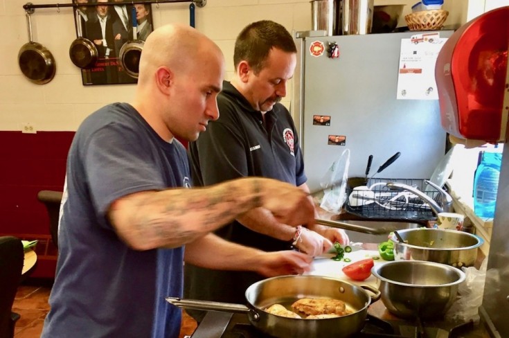 The Firehouse Chef Who Still Burns His Toast